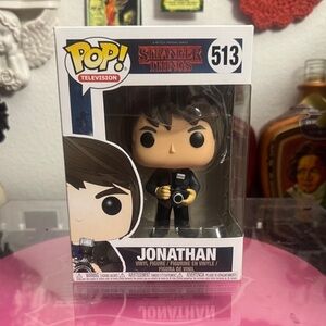 Funko Pop! 513 Stranger Things Jonathan Figure